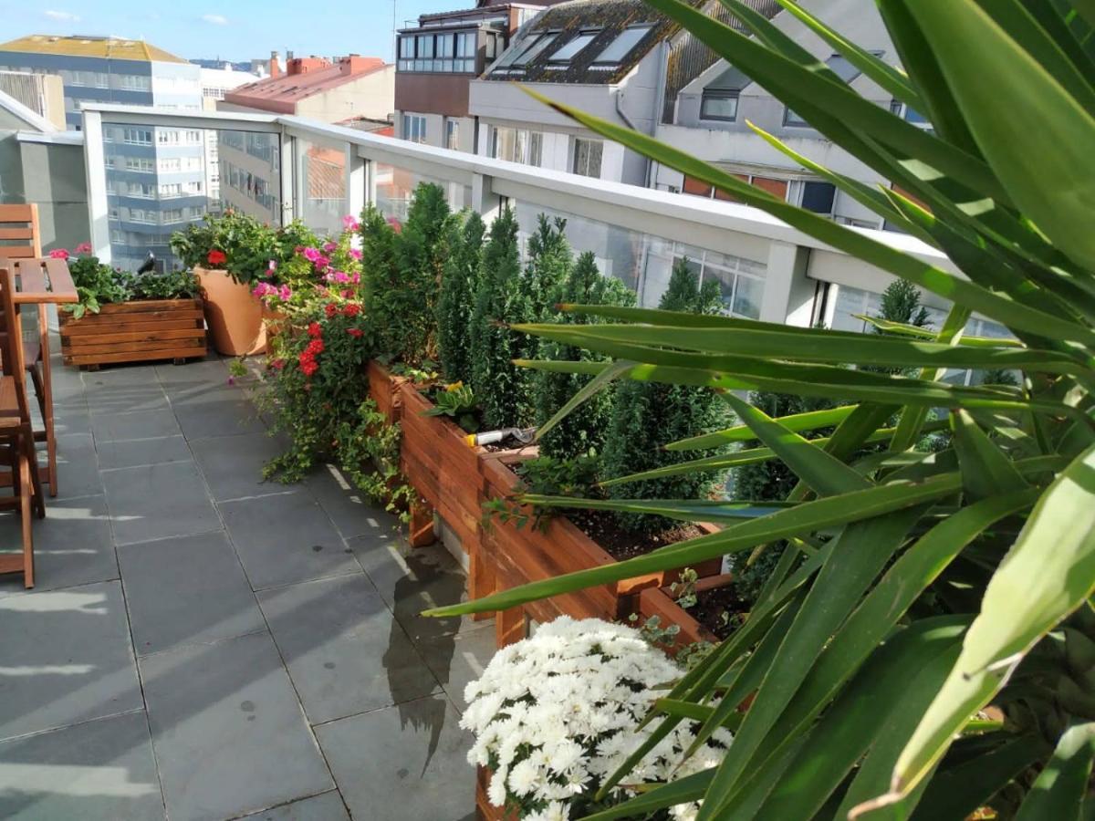 Penthouse With Terrace And Views Near Oza'S Beach Leilighet La Coruña Eksteriør bilde